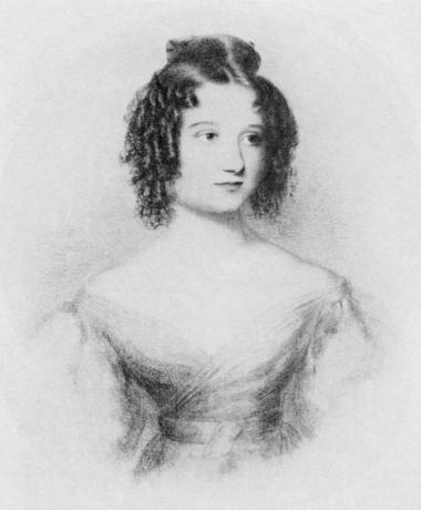 Ένα σχέδιο της 17χρονης Ada Byron (Augusta Ada King-Noel, κόμη της Lovelace) κόρης του Λόρδου Byron.