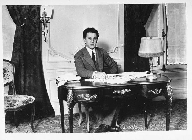 George Creel, επικεφαλής της Επιτροπής Πληροφοριών των Ηνωμένων Πολιτειών