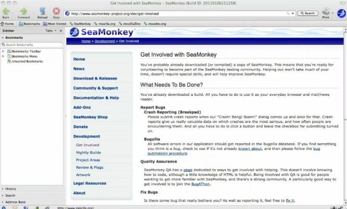 Σουίτα εφαρμογών Διαδικτύου SeaMonkey