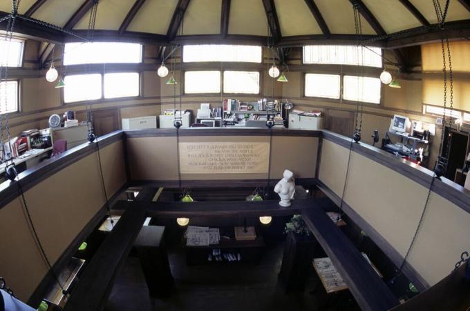 Το Frank Lloyd Wright's Studio, προσκολλημένο στο σπίτι του στο Oak Park του Ιλλινόις