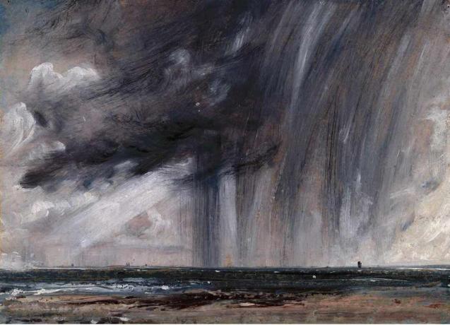 john constable καταιγίδα πάνω από τη θάλασσα