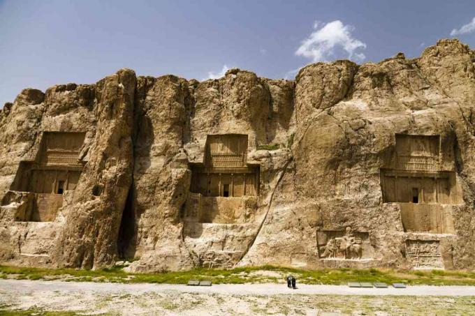 Περσική Αυτοκρατορία Τάφοι του Naqsh-e Rostam, Marvdascht, Fars, Ιράν, Ασία