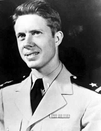 Jimmy Carter ως Ensign, USN, περίπου τον Δεύτερο Παγκόσμιο Πόλεμο