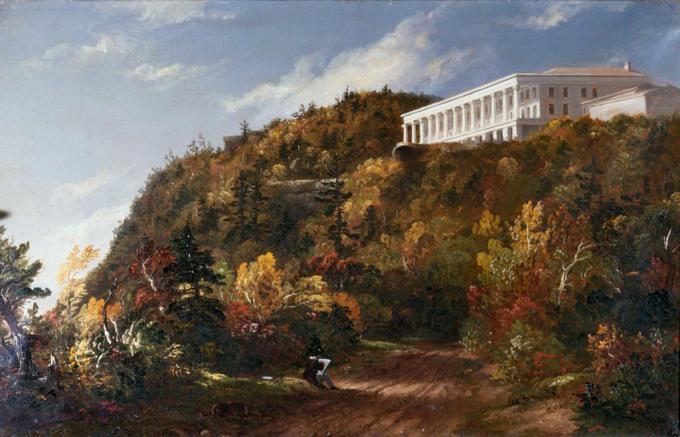 Catskill Mountain House από τον Thomas Cole