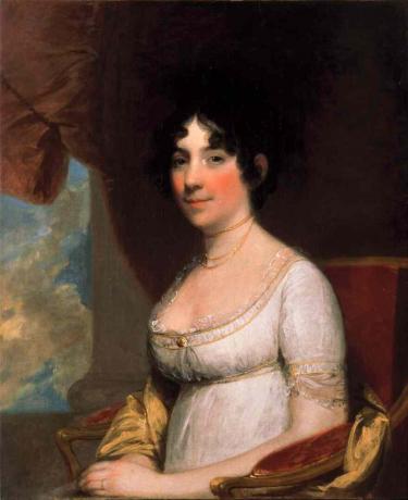 Gilbert Stuart - Dolley Dandridge Payne Todd Madison, 1804