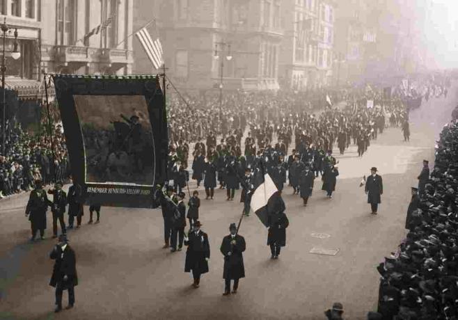 Φωτογραφία της 1919 Παρέλαση του Αγίου Πατρικίου
