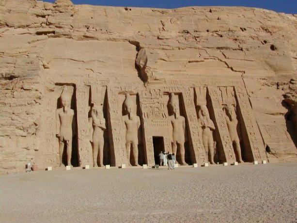 Ο μικρός ναός του Abu Simbel