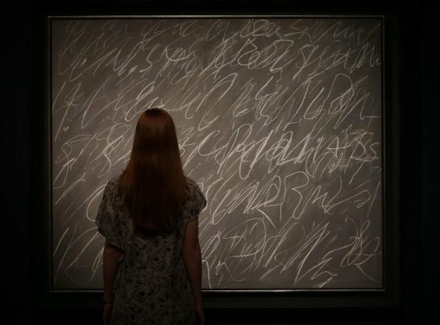 cy twombly χωρίς τίτλο Νέα Υόρκη