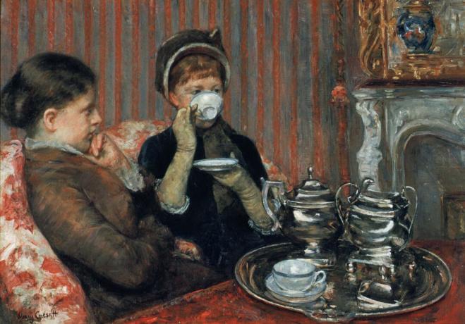 Ένα φλιτζάνι τσάι από τη Mary Cassatt