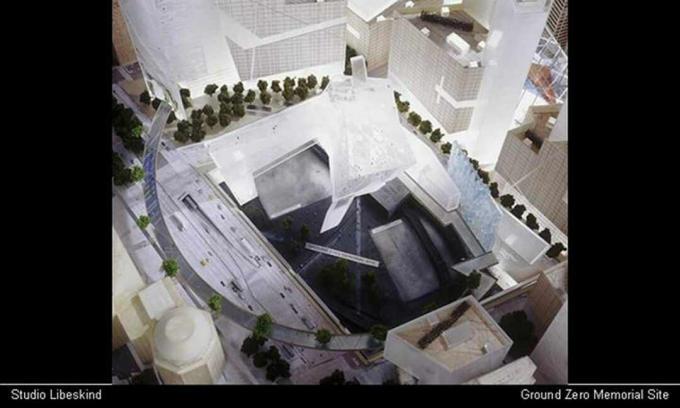 Σχέδιο World Trade Center από το Studio Libeskind, Ground Zero Memorial Site από τον Δεκέμβριο του 2002 Παρουσίαση διαφανειών
