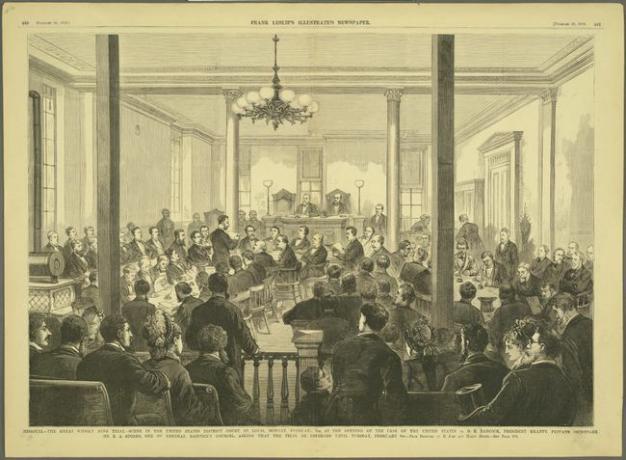 Η δίκη του Orville Babcock 1876
