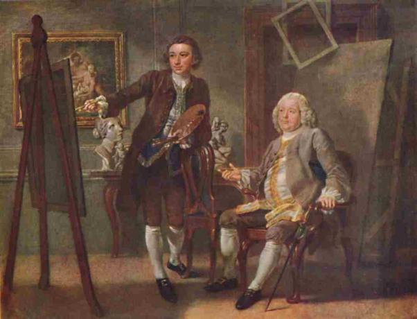 Robert Walpole First Earl Of Orford Kg στο στούντιο του Francis Hayman Ra Circa 1748-1750