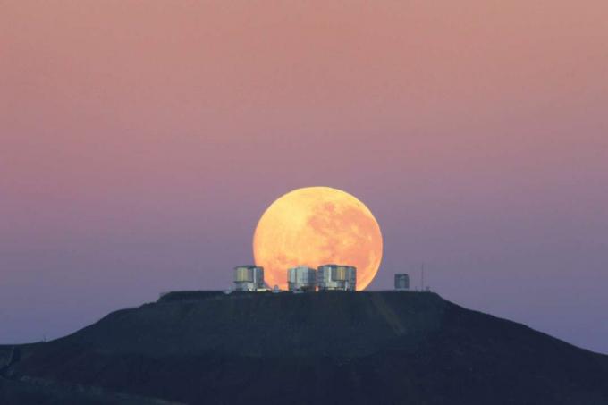 Το Παρατηρητήριο VLT στο Paranal της Χιλής.