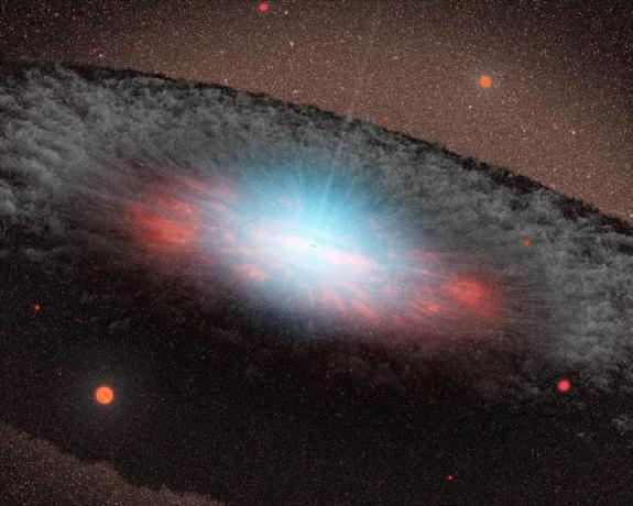 NASA Galaxy Hunter: Τεράστιες μαύρες τρύπες Stifle Star Formation