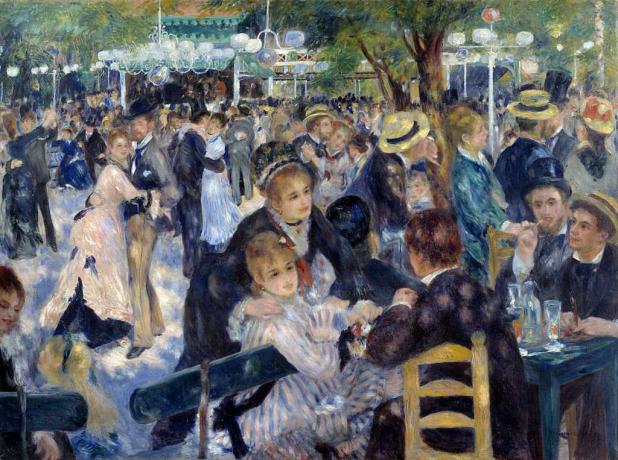 Χορός στο 'Le Moulin de la Galette' - από τον Auguste Renoir