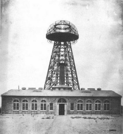 Το εργαστήριο Wardenclyffe του εργαστηρίου ασύρματου ηλεκτρικού ρεύματος του Nikola Tesla