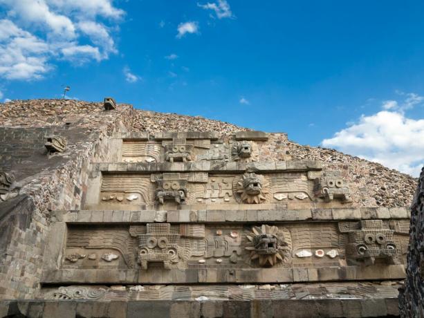 Ναός του Quetzalcoatl στο Teotihuacan