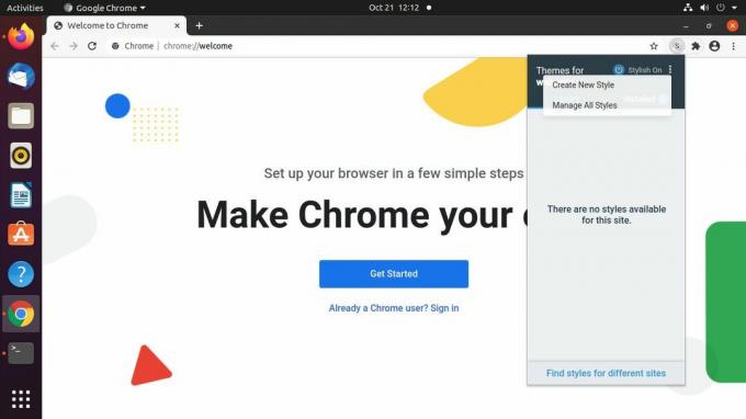 Κομψές επιλογές Google Chrome