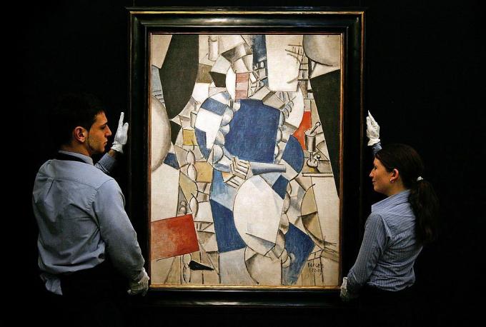 Ο Fernand Leger επισημαίνει την εικόνα της ιμπρεσιονιστικής και της σύγχρονης τέχνης