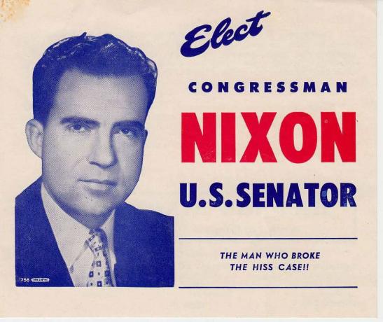 Αφίσα εκστρατείας της Γερουσίας του Richard Nixon