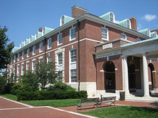 Mergenthaler Hall στο Πανεπιστήμιο Johns Hopkins