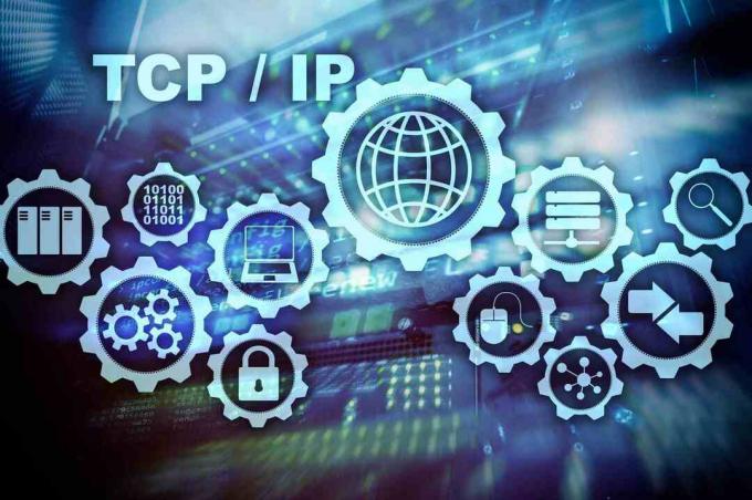 Γραφικό των όρων δικτύωσης υπολογιστή TCP / IP